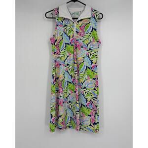 IBKÜL Sleeveless Golf/Tennis Dress floral print